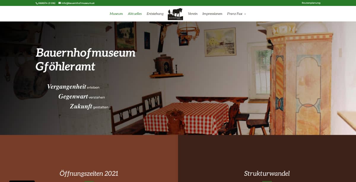 bauernhofmuseum.at by zacweb.net